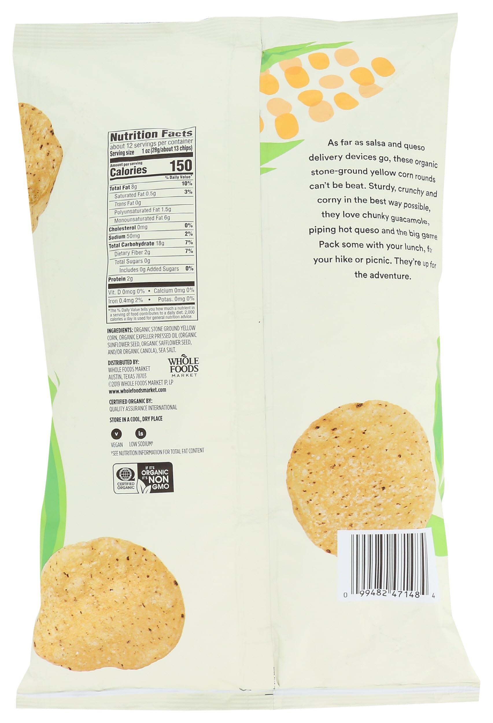 Buy 365 by Whole Foods Market Organic Blue Corn Tortilla Chips