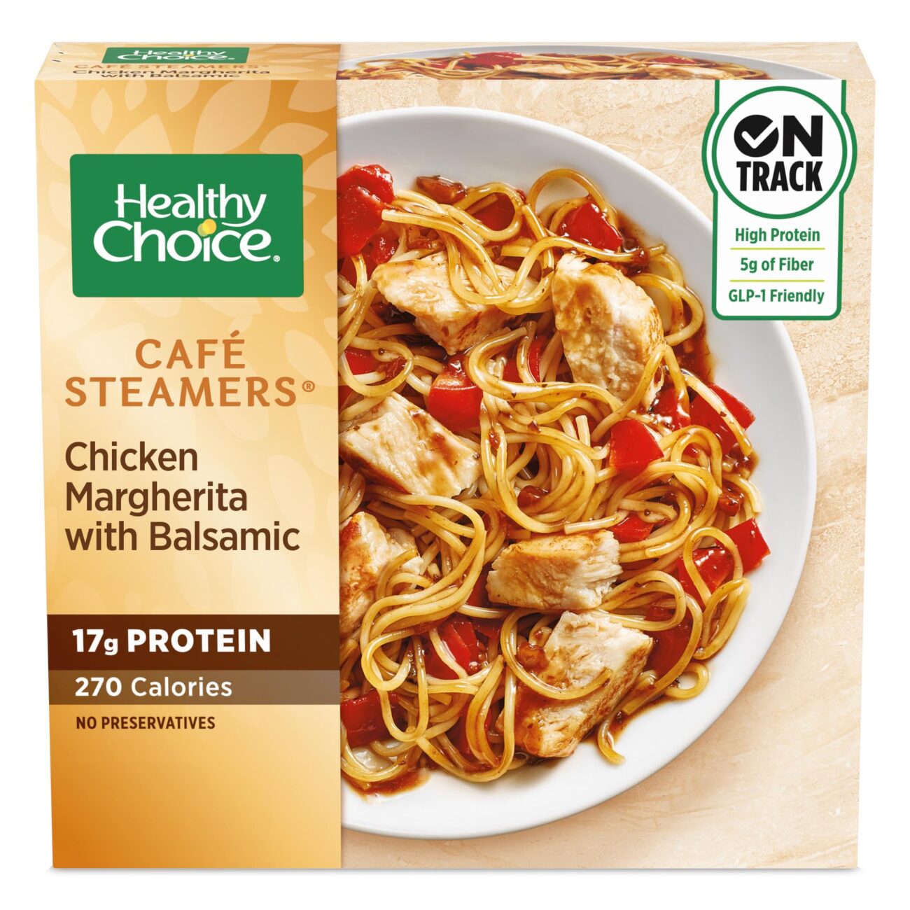 Buy Healthy Choice Cafe Steamers Chicken Margherita with Balsamic.