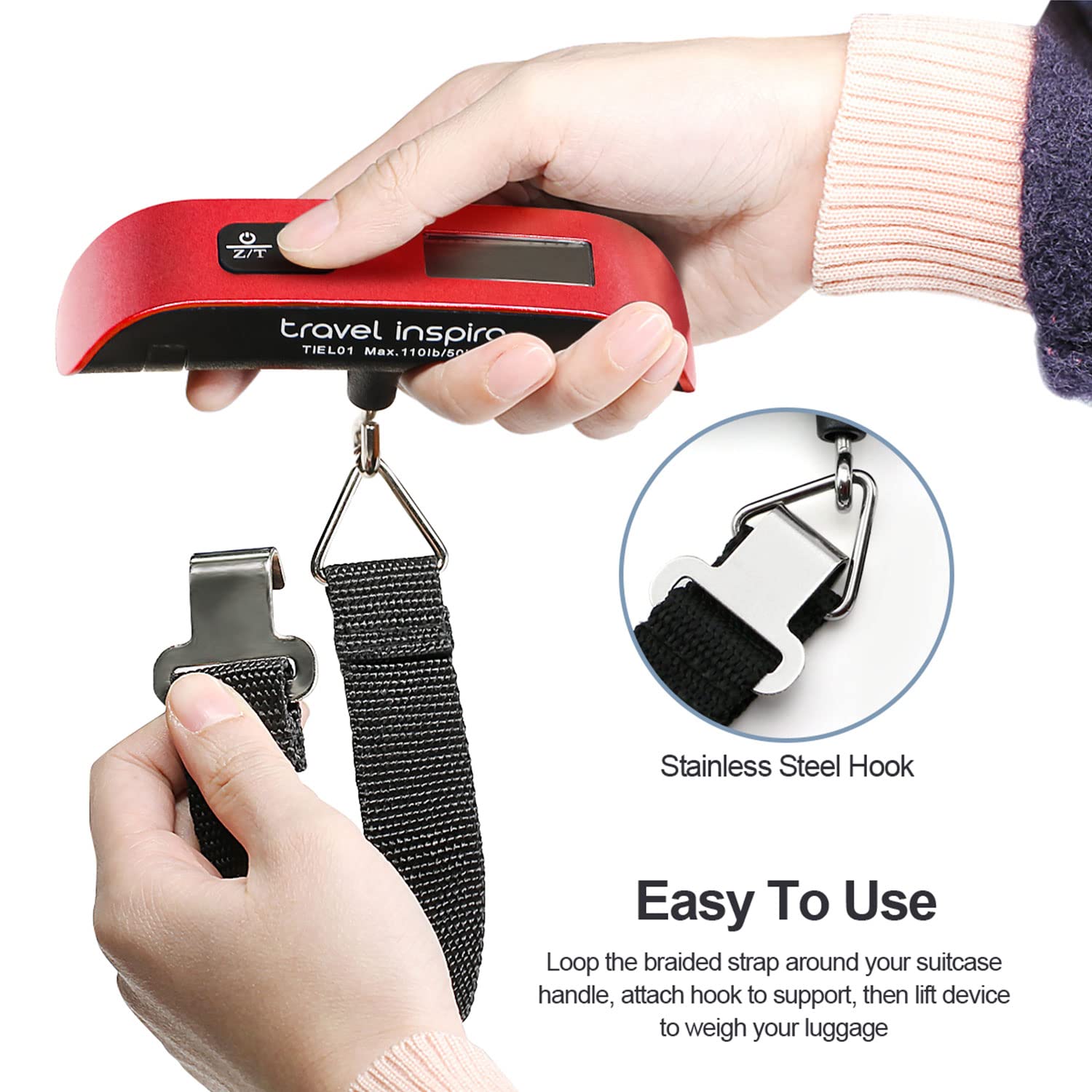 Buy: Travel Inspira Portable Digital Luggage Scale
