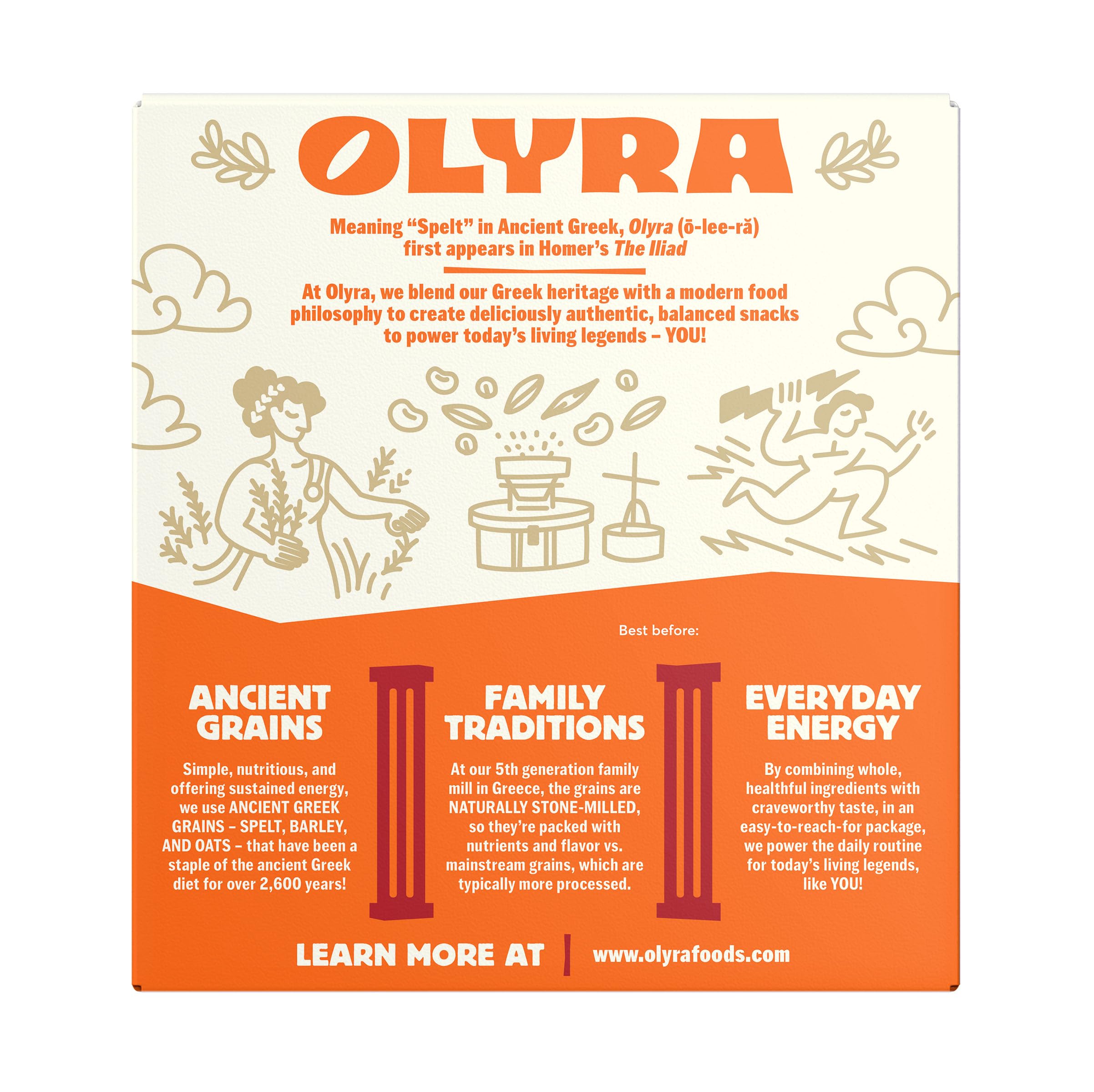 Cheap Olyra Organic Soft Baked Blueberry Fruit Bars