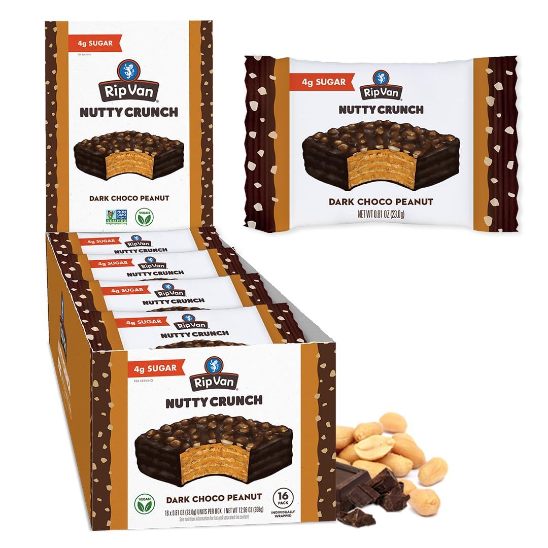 Discount Rip Van Chocolate Hazelnut Keto Wafer Cookies