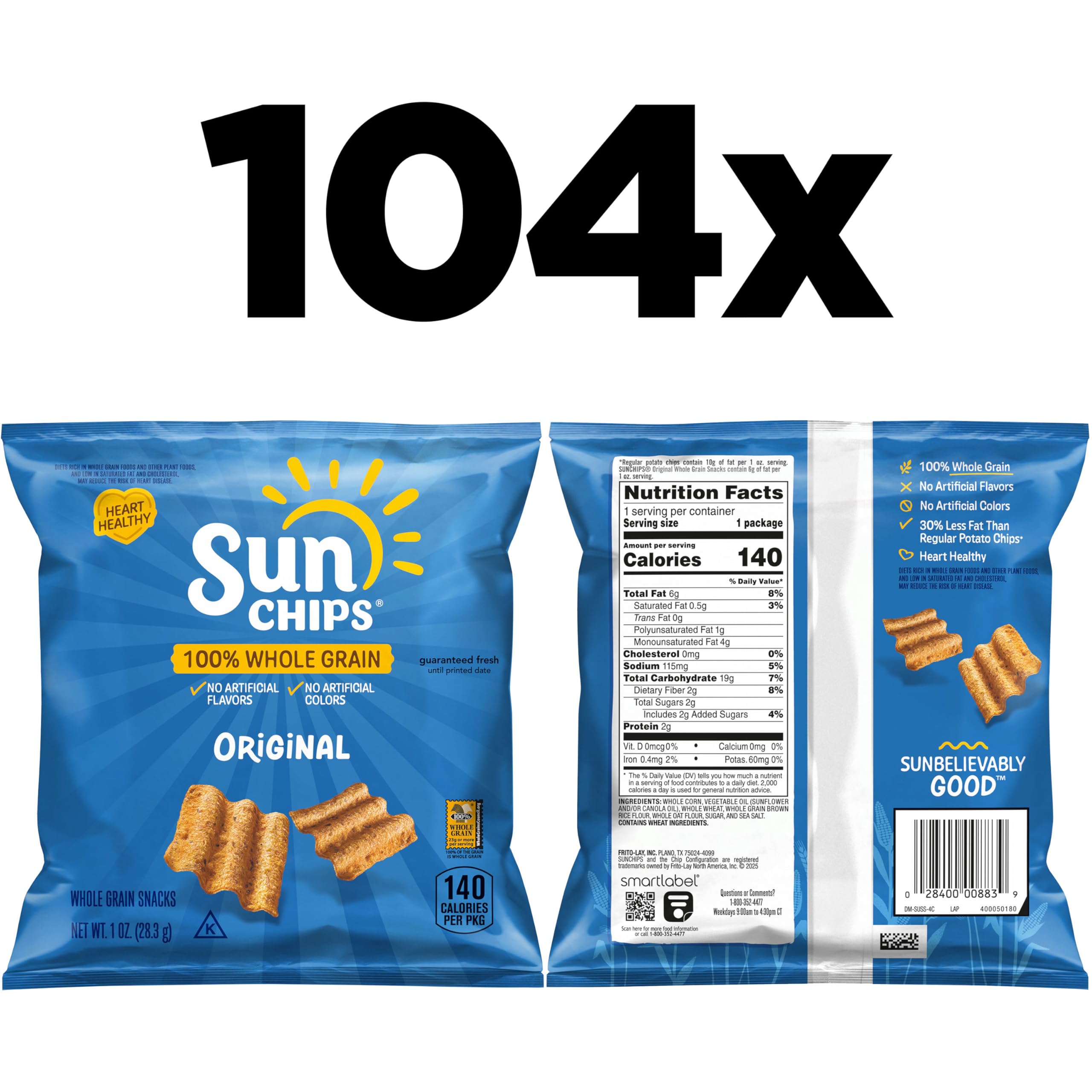 Discount SunChips Whole Grain Variety Pack
