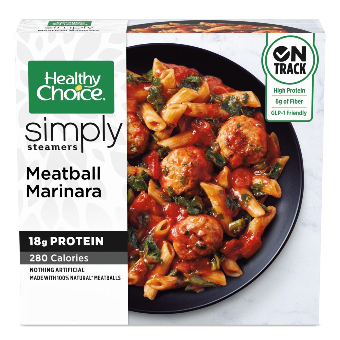 Healthy Choice Simply Steamers Meatball Marinara Frozen Dinner, 10 oz. - Best Price
