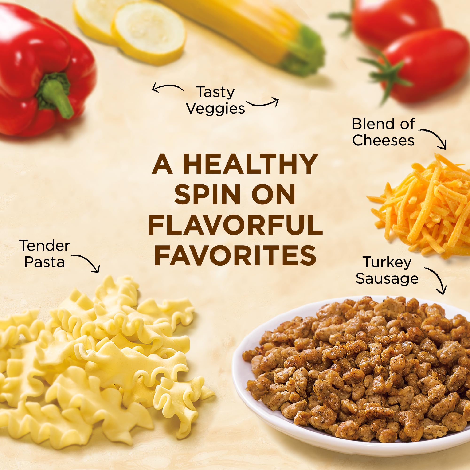 Top Rated Healthy Choice Café Steamers Turkey Sausage Lasagna