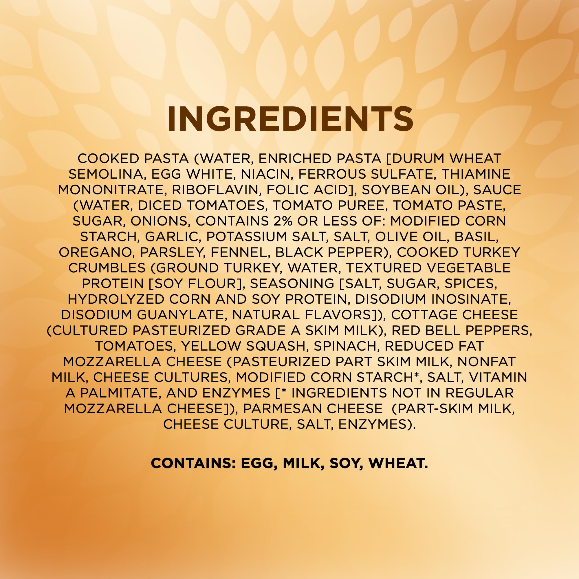 Top Rated Healthy Choice Café Steamers Turkey Sausage Lasagna