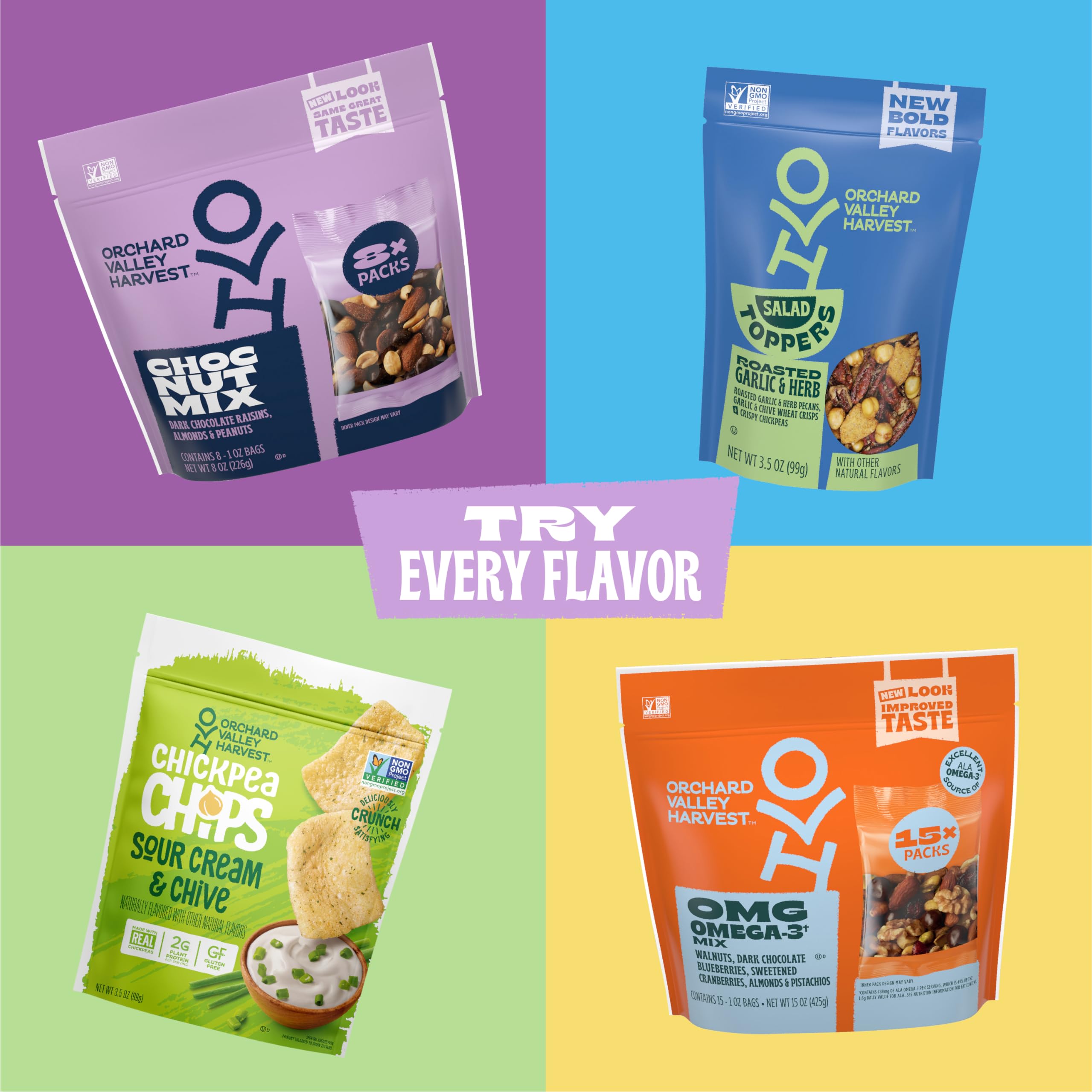 Top Rated Orchard Valley Harvest Cranberry Almond Cashew Trail Mix