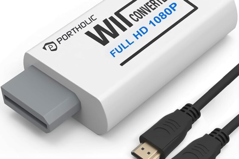 “Top Rated PORTHOLIC Wii to HDMI Converter 1080P”