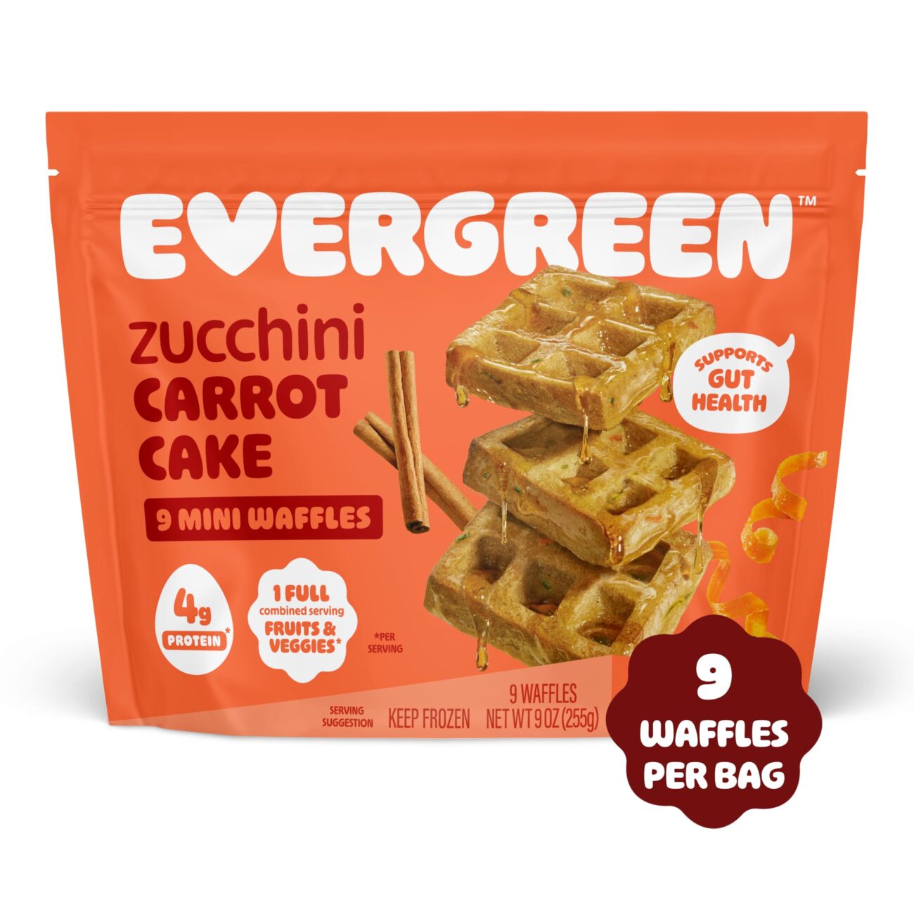 Best Evergreen Zucchini & Carrot Cake Waffles