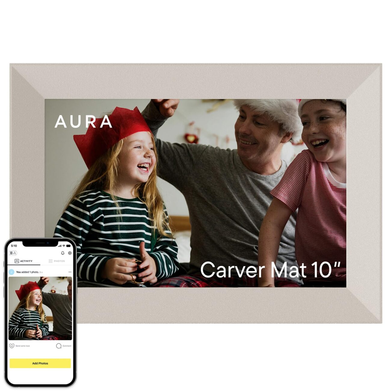"Best Price Aura Carver HD WiFi Digital Picture Frame"