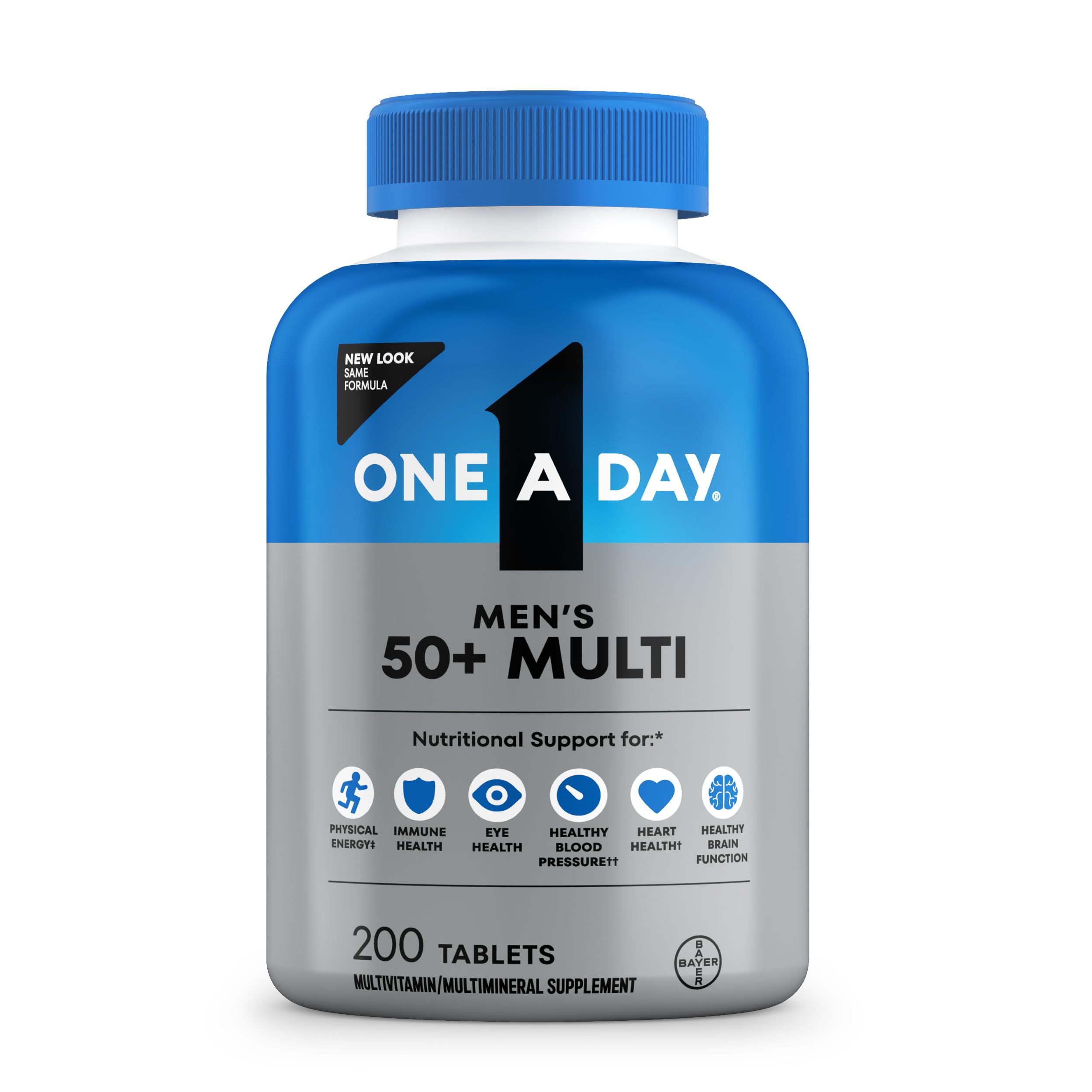 Best Price One A Day Men’s 50+ Healthy Advantage Multivitamin