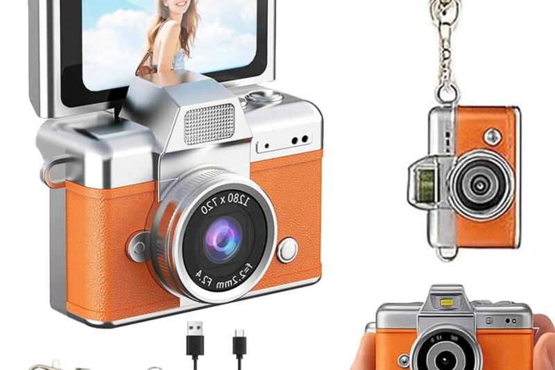 Best Price Retro Mini Keychain Digital Camera