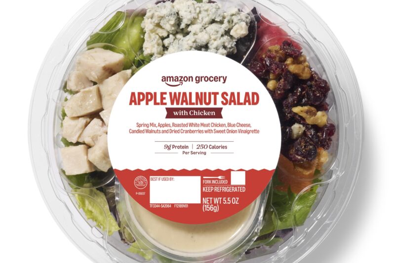 Cheap Amazon Fresh Apple Walnut Chicken Salad, 5.5 oz