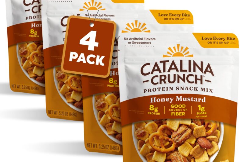 Discount Catalina Crunch Honey Mustard Protein Snack Mix