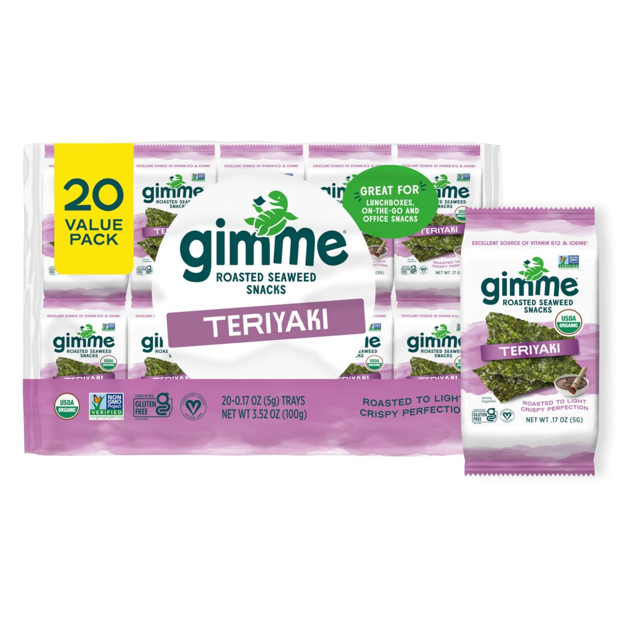 Discount Gimme Seaweed Organic Roasted Seaweed Snacks