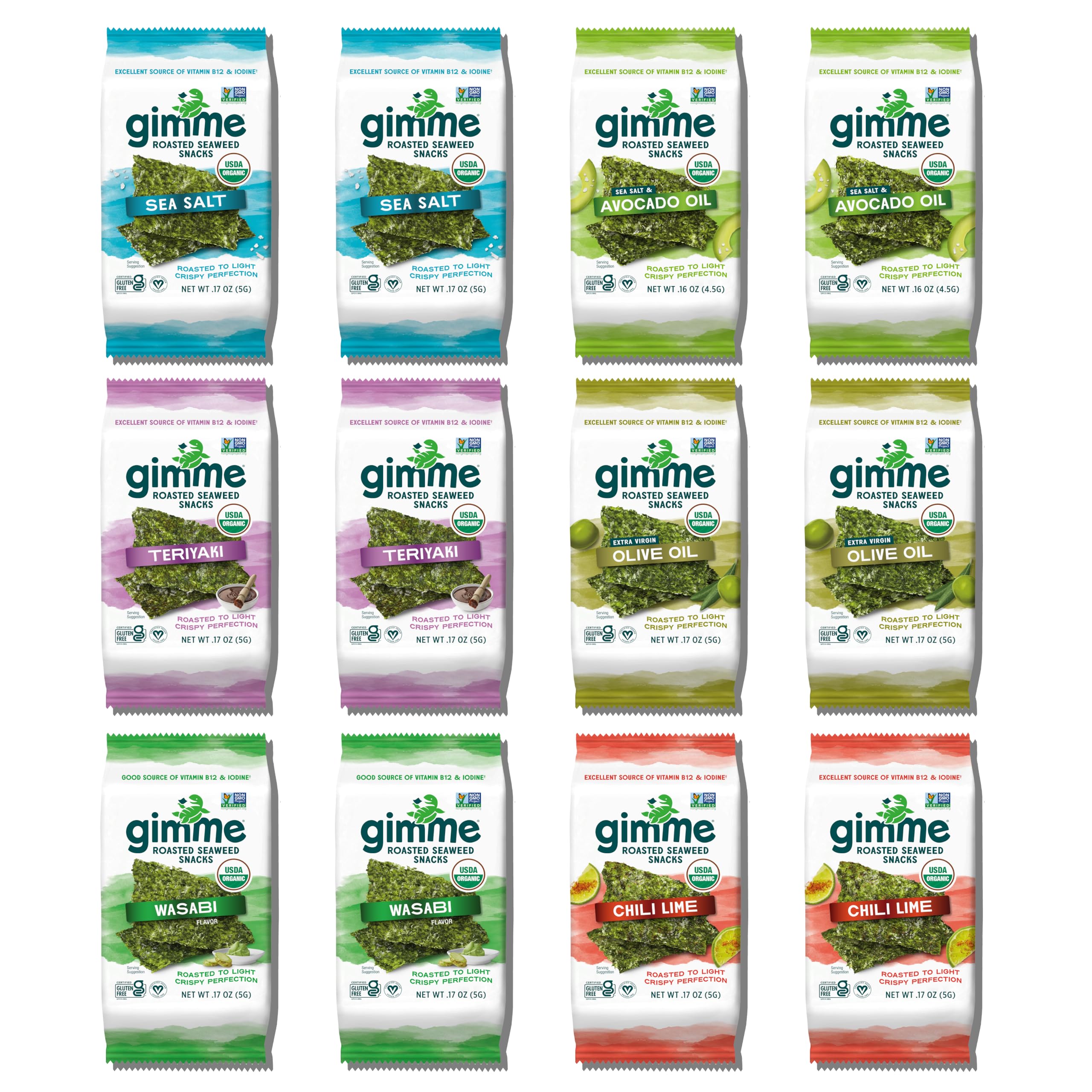 Discount Gimme Seaweed Organic Roasted Seaweed Snacks