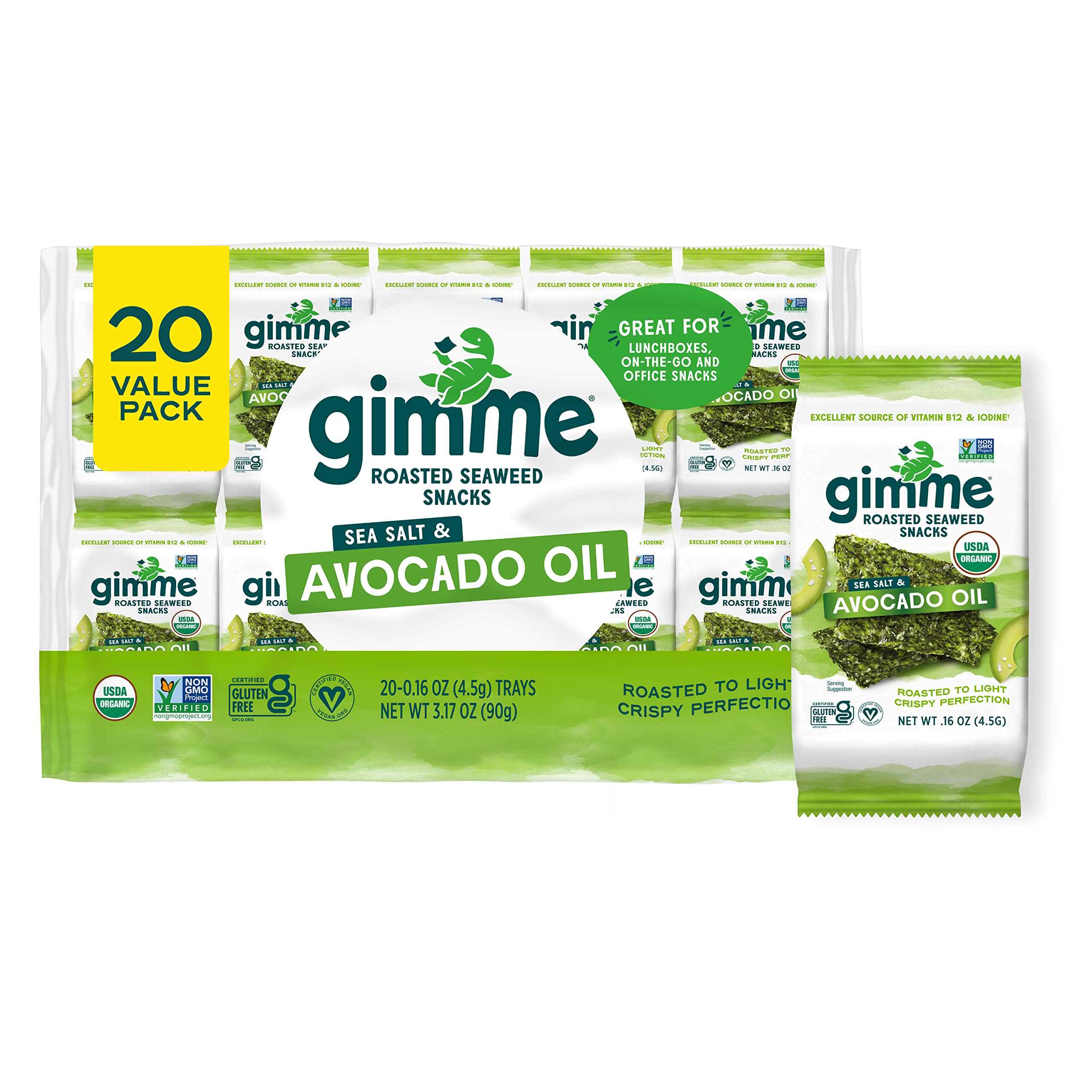 Discount Gimme Seaweed Organic Roasted Seaweed Snacks