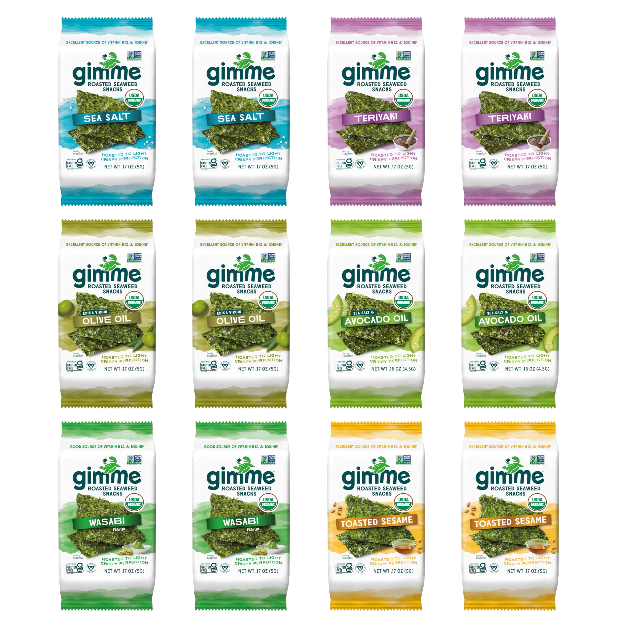 Discount Gimme Seaweed Organic Roasted Seaweed Snacks