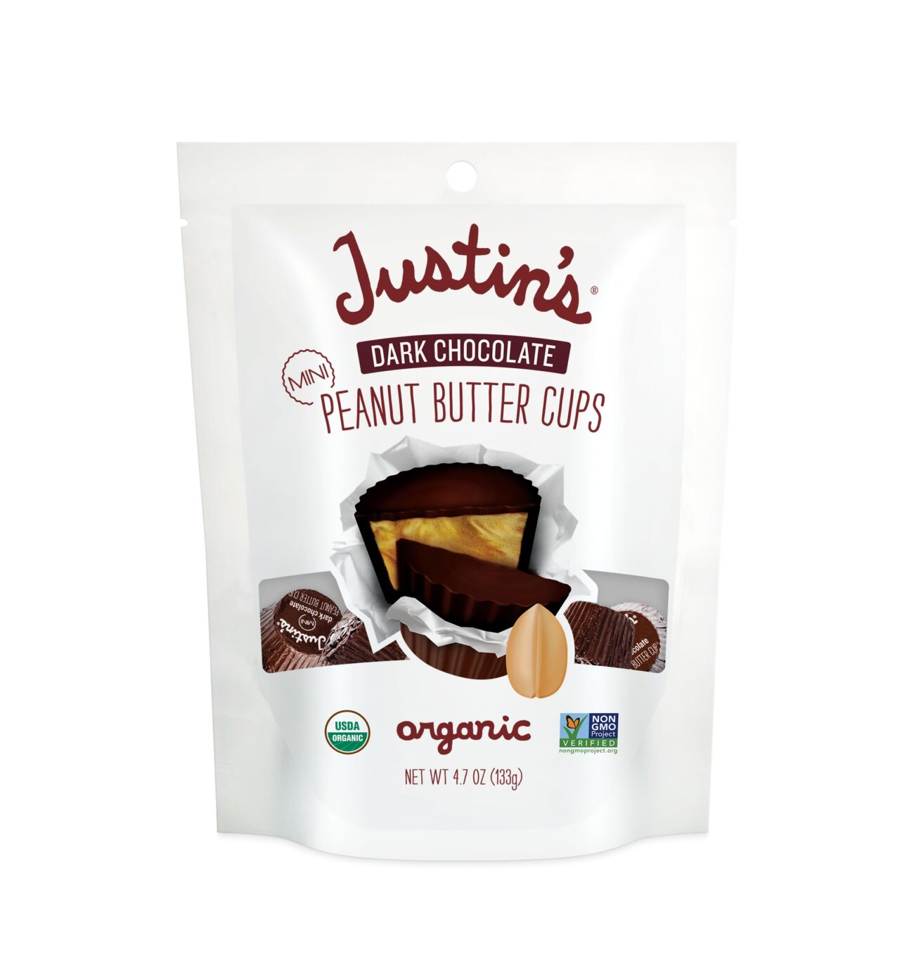 Best Price Justin's Organic Dark Chocolate Mini Peanut Butter Cups