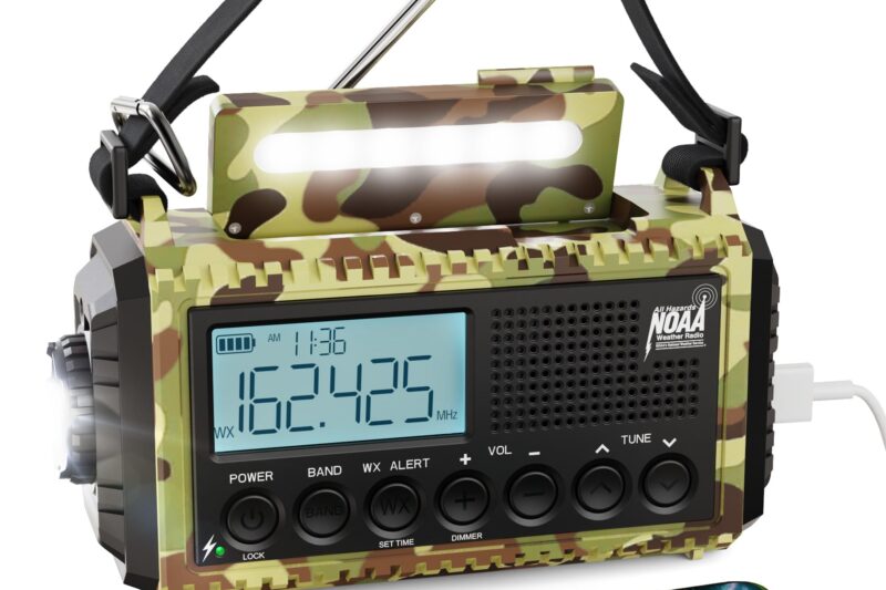“Best Price Raynic 5000mAh Emergency Weather Radio”
