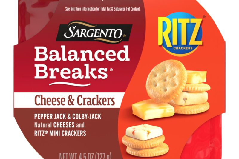 Best Price Sargento Balanced Breaks Cheese & Crackers Snack Kit, Pepper Jack & Colby-Jack Cheese with RITZ Mini Original Crackers, 3-Pack