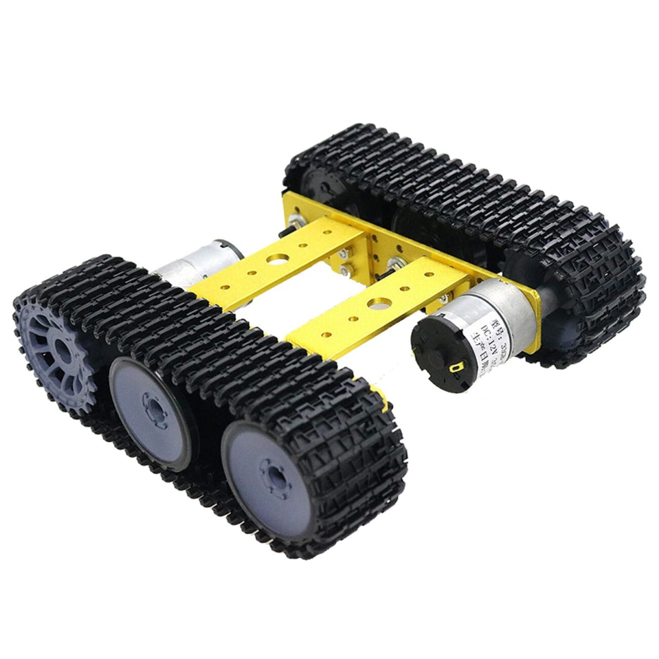 Best Price Smart Tracked Robot Tank Chassis with 2 DC Motors, Remote Control Platform for Raspberry Pi, Arduino, Microbit Projects, Educational AI Python STEAM
