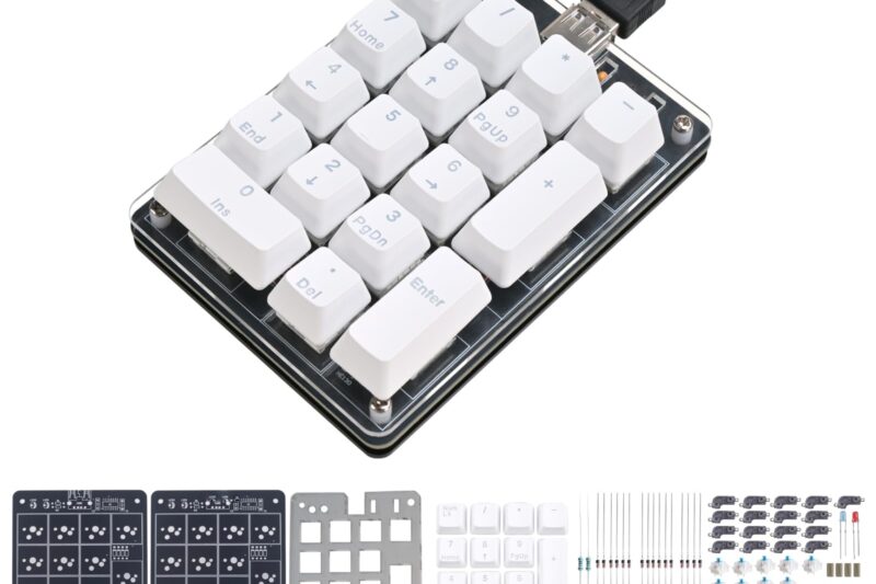 “Discount Icstation 17-Key USB Mechanical Numeric Keypad Soldering Kit”