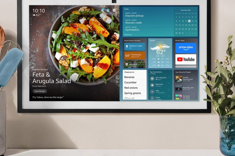 “Best Price Amazon Echo Show 21 (Latest Model), Full HD 21″ Kitchen Hub with Built-in Fire TV, Designed for Alexa+”