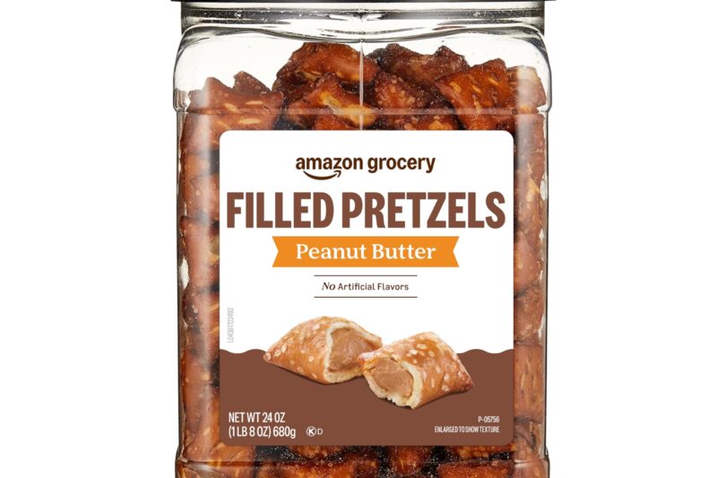 Best Price: Amazon Grocery: Peanut Butter Filled Pretzels, 24 oz