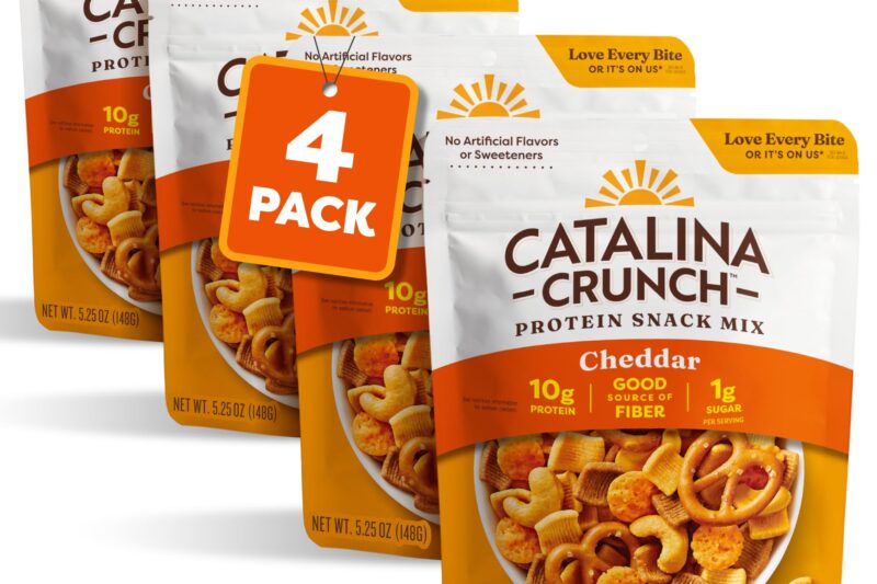 Best Price Catalina Crunch Cheddar Protein Snack Mix