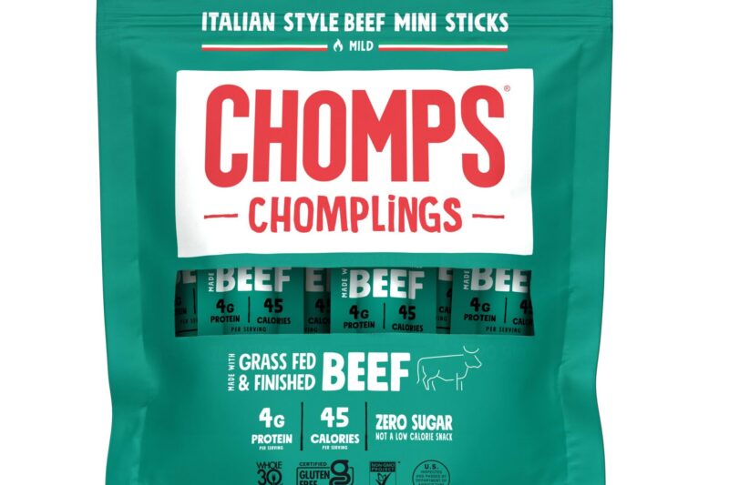 Best Price CHOMPS MINI Grass-Fed Original Beef Jerky Snack Sticks