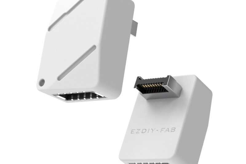 “Best Price EZDIY-FAB USB 3.2 Gen 2 Type-E 90° L-Shape Adapter”