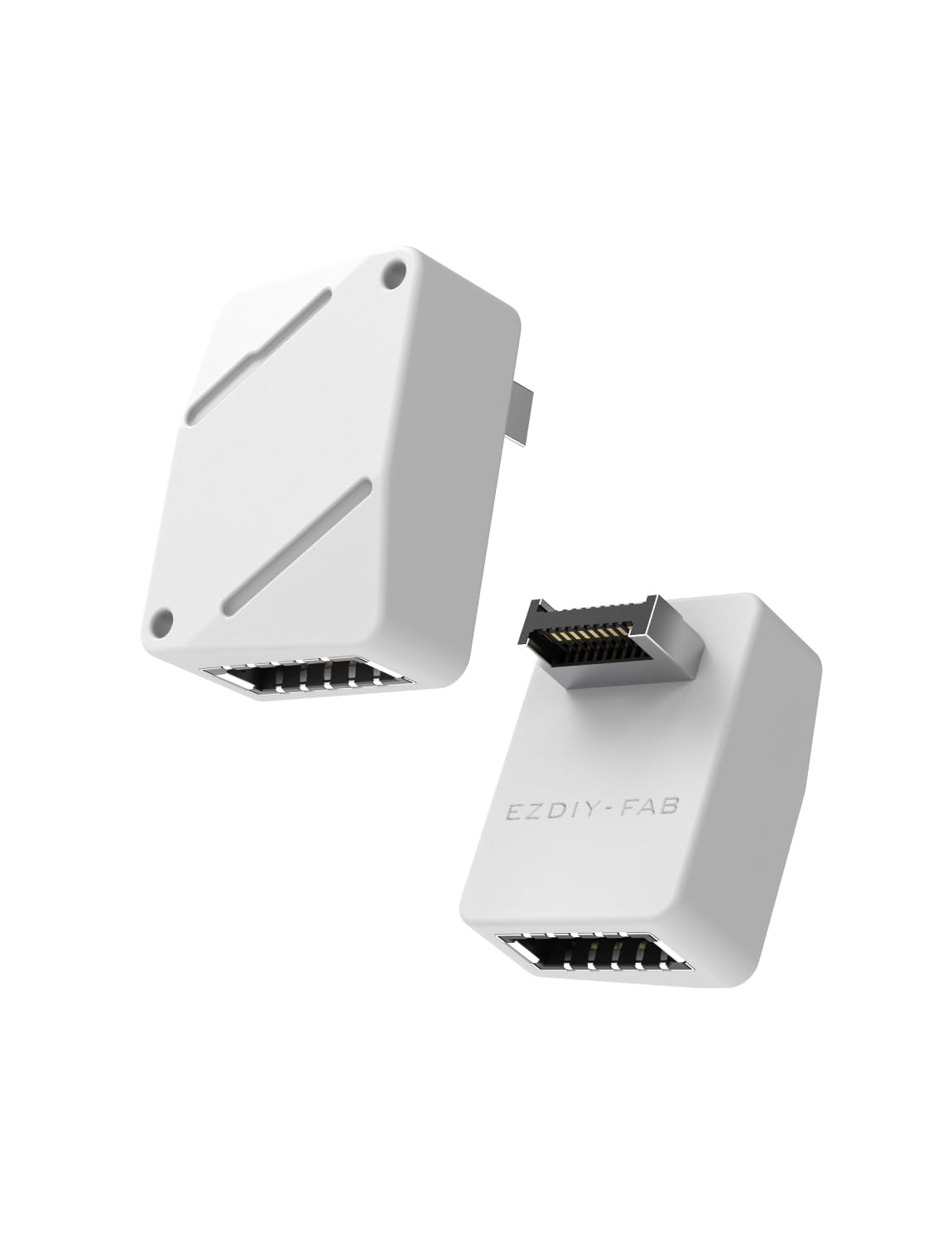 "Best Price EZDIY-FAB USB 3.2 Gen 2 Type-E 90° L-Shape Adapter"