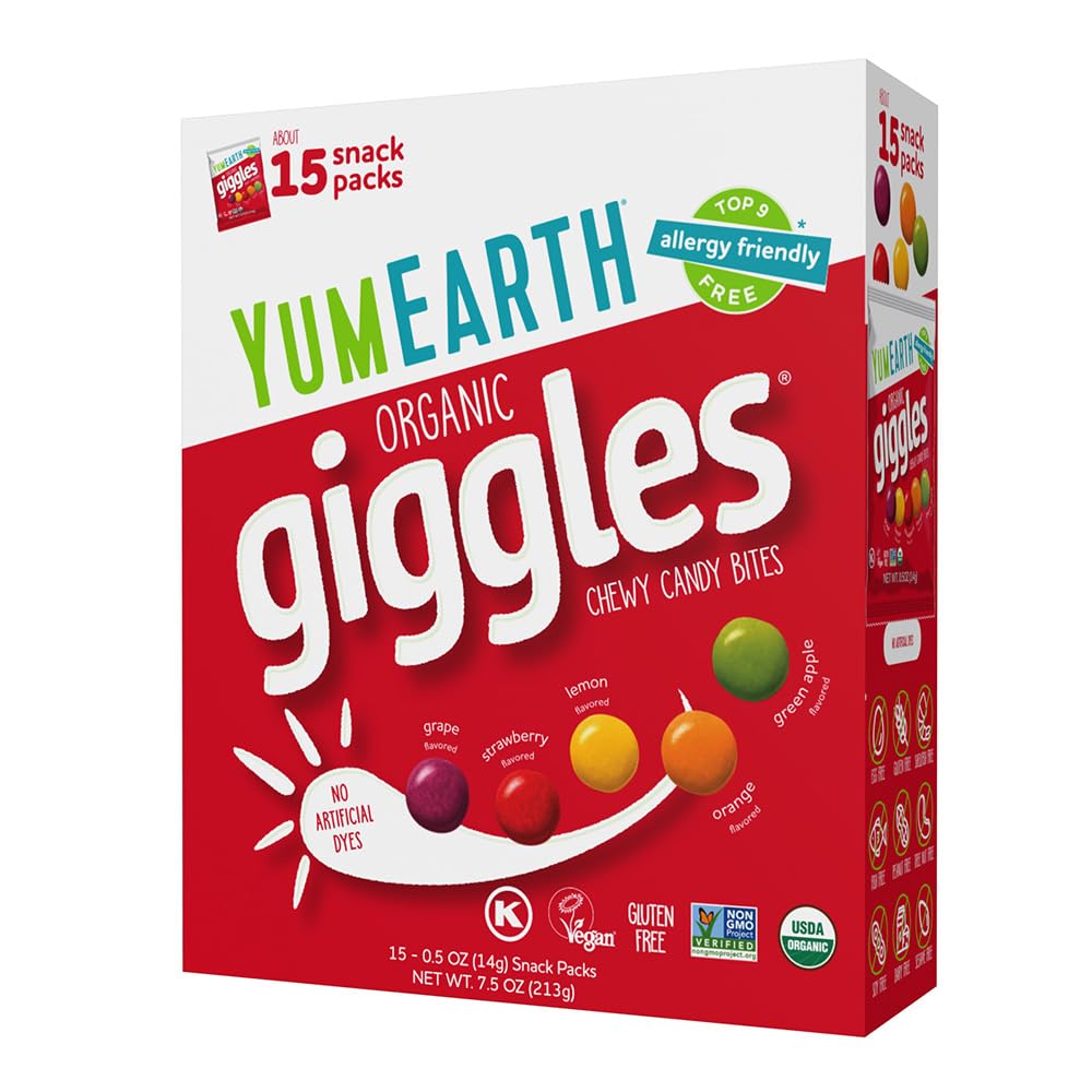 Best YumEarth Organic Giggles Chewy Candy