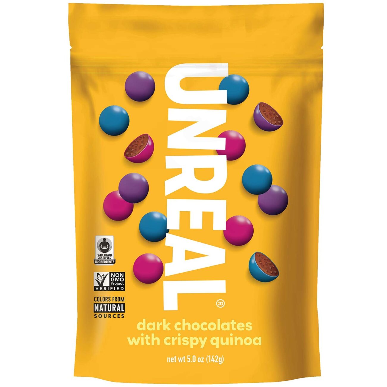 Discount Unreal Candy Coated Chocolate Crispy Quinoa Gems