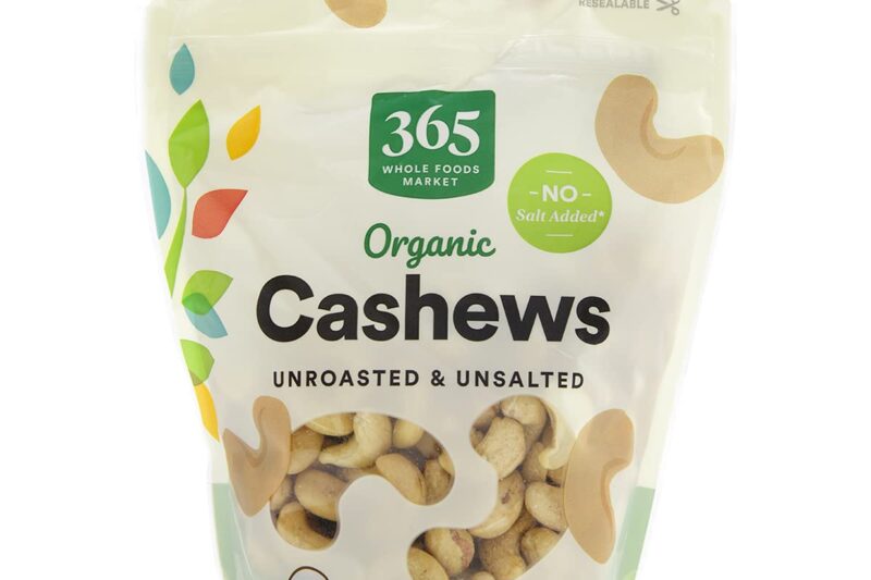Top Rated 365 by Whole Foods Market Organic Cashews