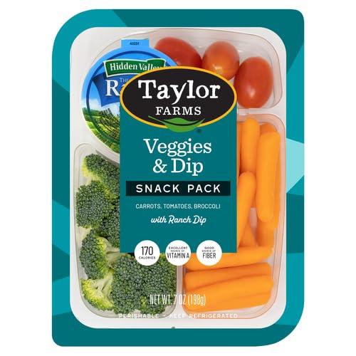 Top Rated Taylor Farms Veggies & Dip Snack Pack
