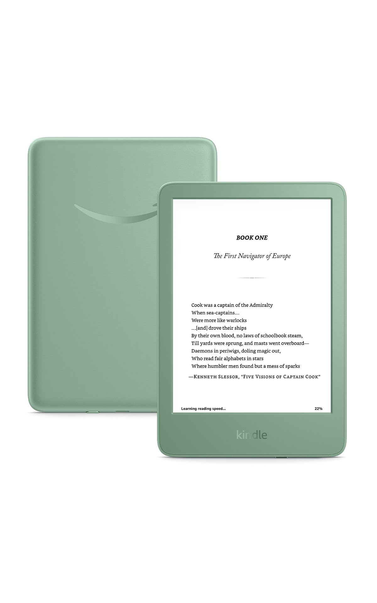 'Amazon Kindle 16 GB (Latest Model) – Ultra-lightweight and compact design with faster page turns and improved contrast for a superior reading experience – Matcha + 3 Months Kindle Unlimited (auto-renewal applies)' + 'Best Price'