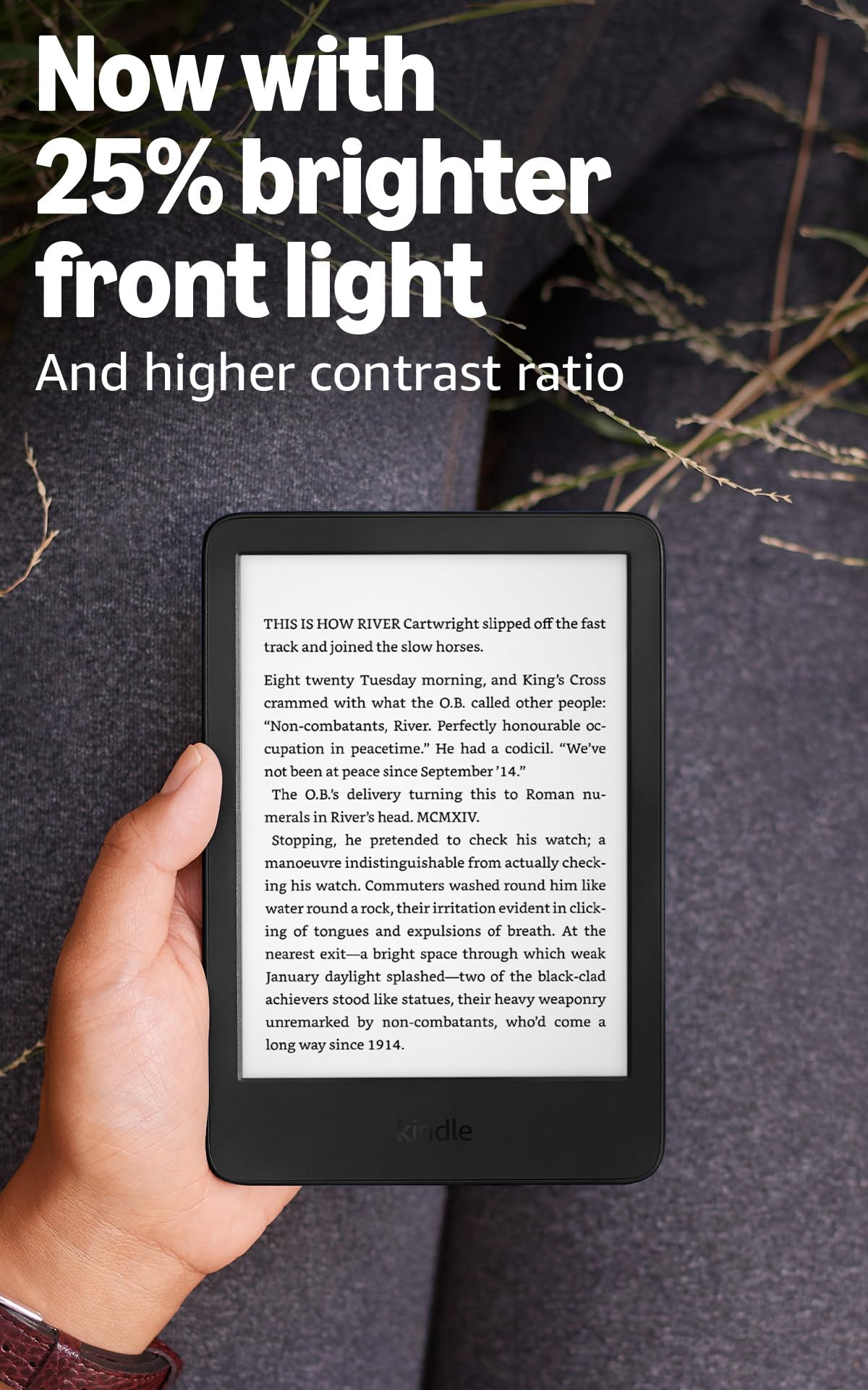 'Amazon Kindle 16 GB (Latest Model) – Ultra-lightweight and compact design with faster page turns and improved contrast for a superior reading experience – Matcha + 3 Months Kindle Unlimited (auto-renewal applies)' + 'Best Price'