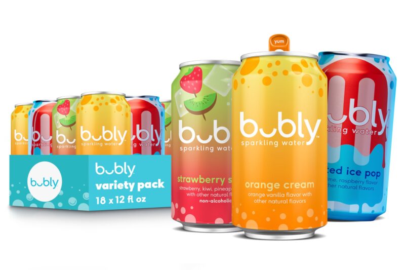 Best bubly Sparkling Water Variety Pack.