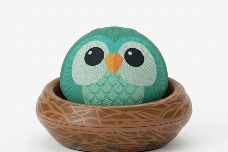“Best Price Amazon Echo Dot Kids (Latest Model) – Smart Speaker for Age-Appropriate Audiobooks, Interactive Games, and Alexa+ Learning Experiences, Owl Design”