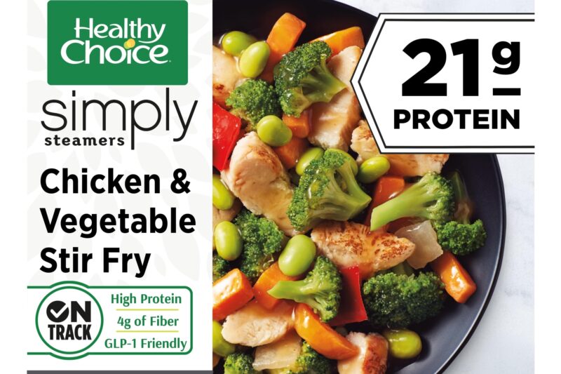 Best Price Healthy Choice Simply Steamers Chicken & Vegetable Stir Fry Frozen Meal