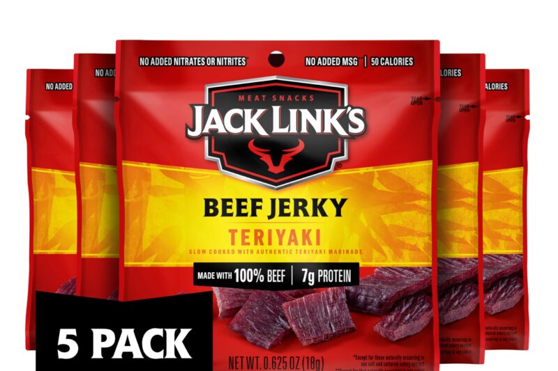 Best Price Jack Link’s Teriyaki Beef Jerky Multipack