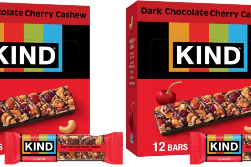 “Best Price KIND Dark Chocolate Cherry Cashew Healthy Snack Bars”