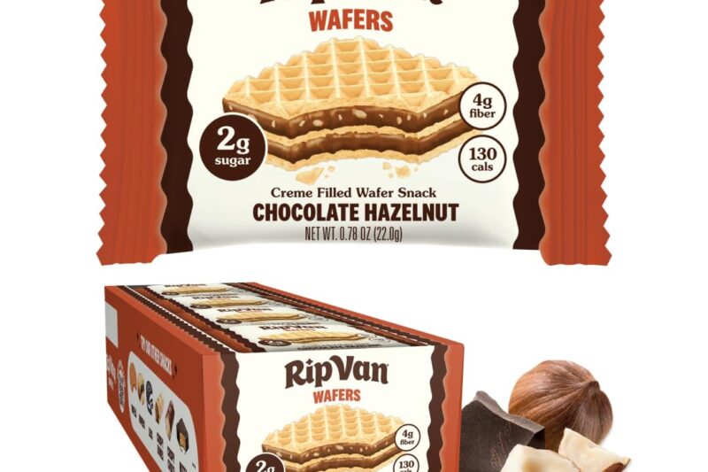 Best Price Rip Van Chocolate Hazelnut Keto Wafer Cookies