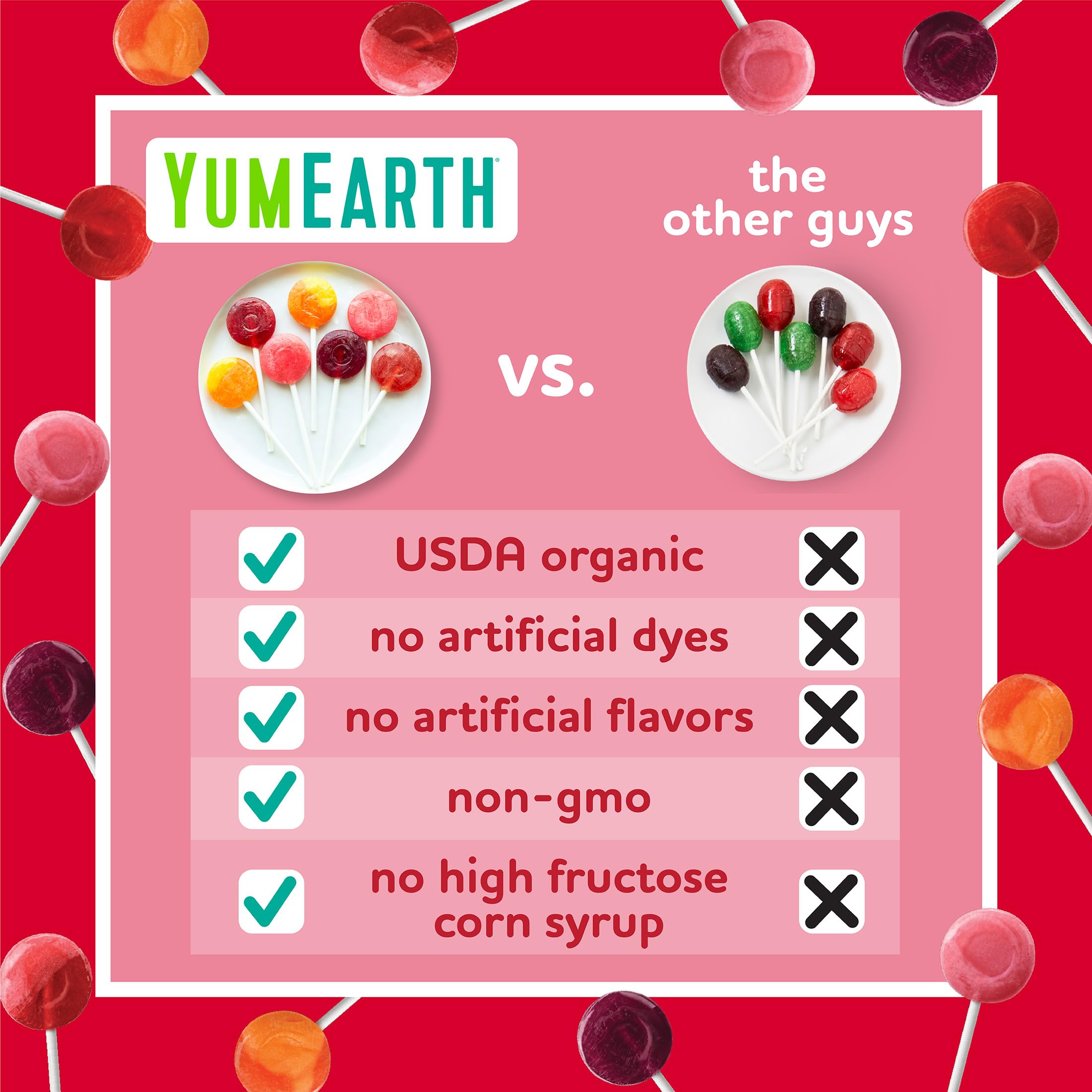 Best Price YumEarth Organic Fruit Flavored Lollipops