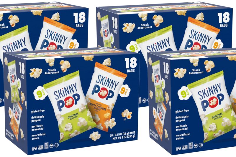 Best SkinnyPop Popcorn & Puffs Variety Pack