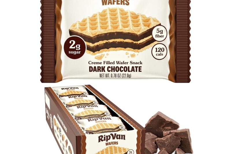 Cheap Rip Van Dark Chocolate Wafer Cookies.