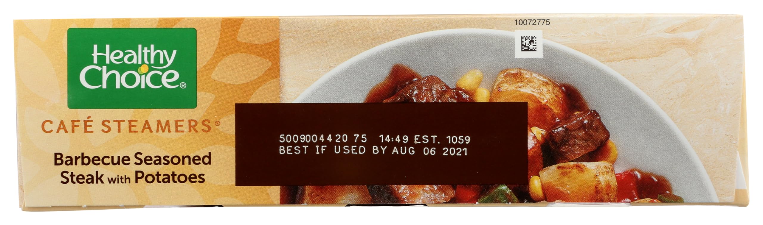 Discount Healthy Choice Café Steamers BBQ Seasoned Steak & Potatoes Frozen Meal