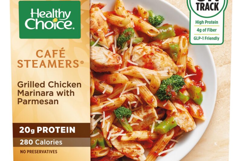 Discount Healthy Choice Cafe Steamers Grilled Chicken Marinara with Parmesan.