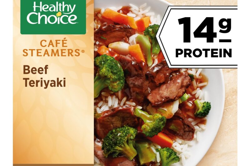 Healthy Choice Cafe Steamers Beef Teriyaki, Frozen Microwave Meal with No Preservatives, 9.5 OZ Bowl – Best Price